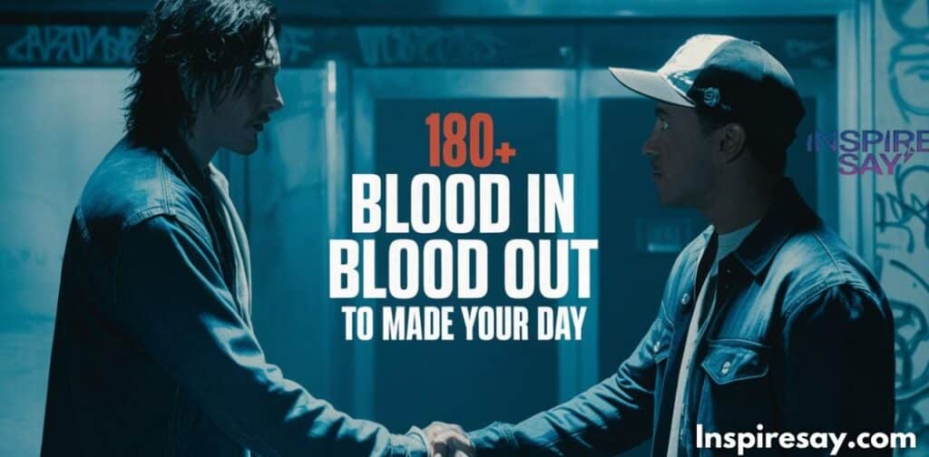 180+''Blood In Blood Out Quotes'' To Made Your Day