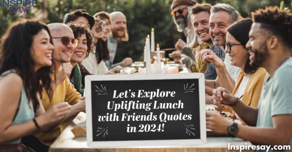 Explore Uplifting Lunch with Friends Quotes 2024