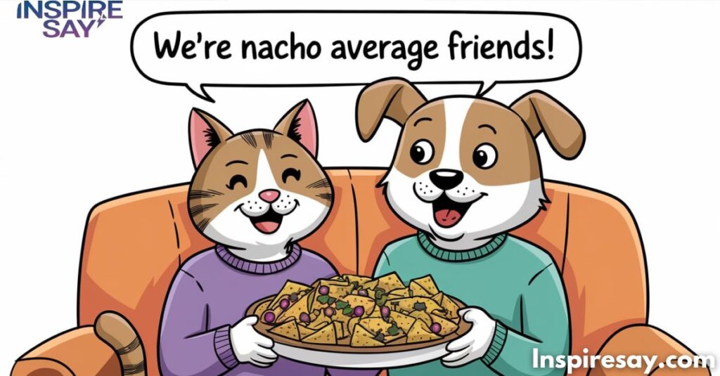 We’re nacho average friends!