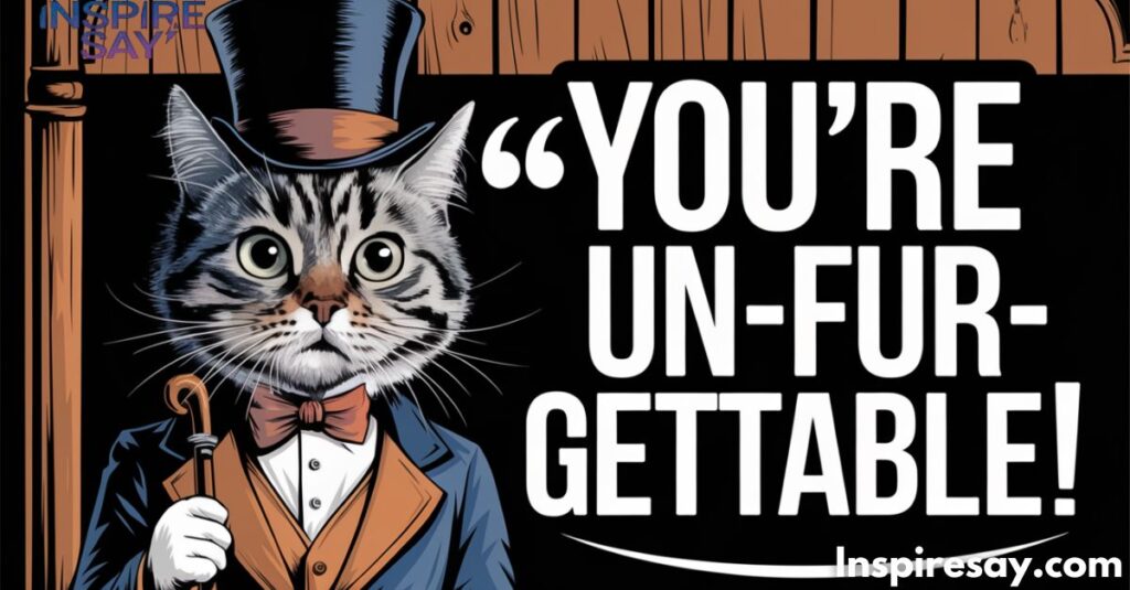 You’re un-fur-gettable!