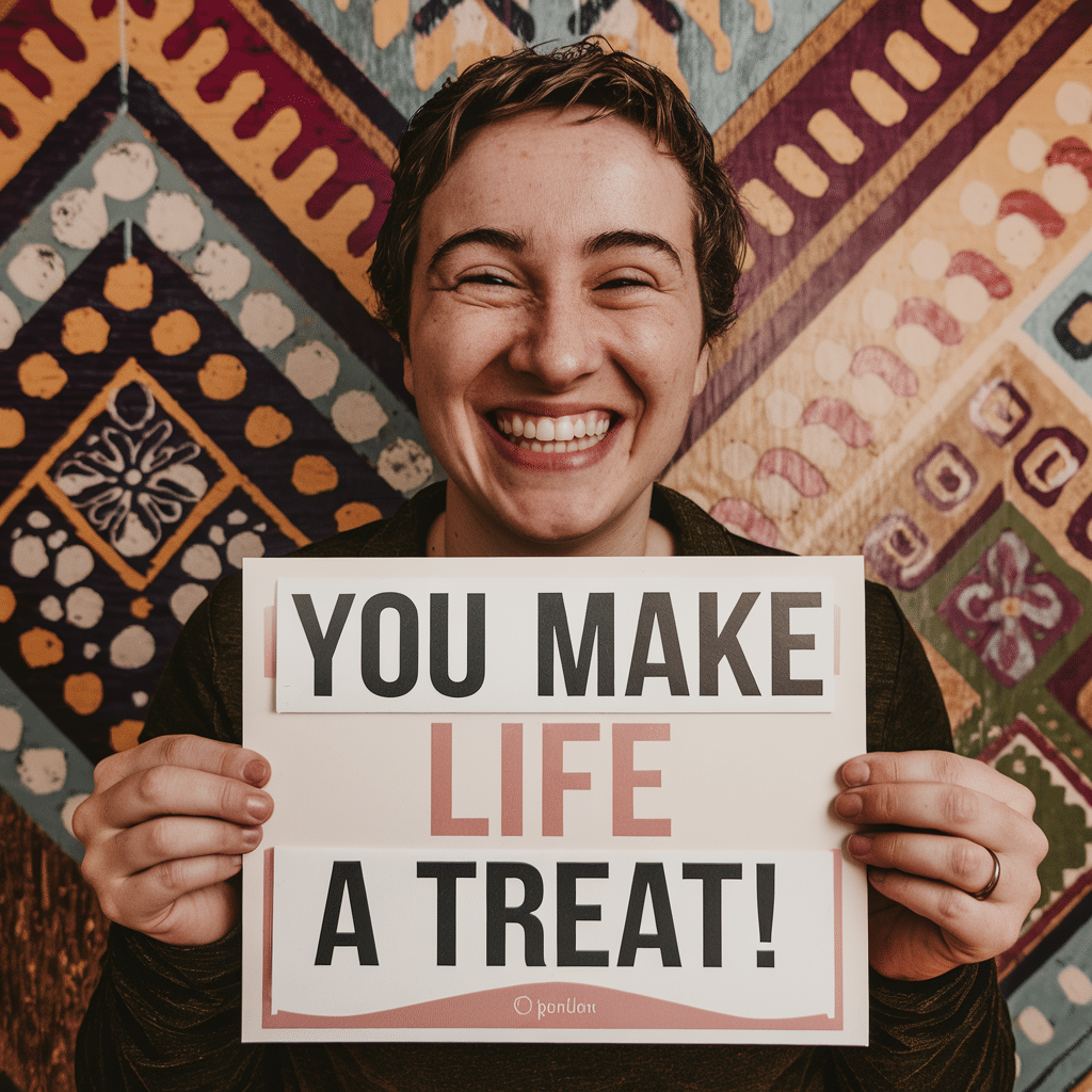 You make life a treat!