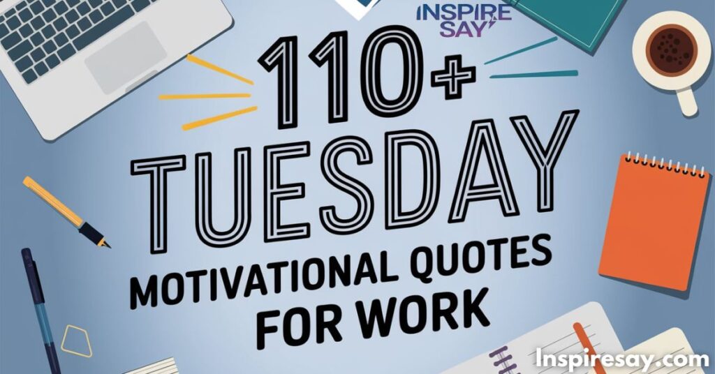 110+ Tuesday Motivational Quotes for Work to Supercharge Your Tuesday