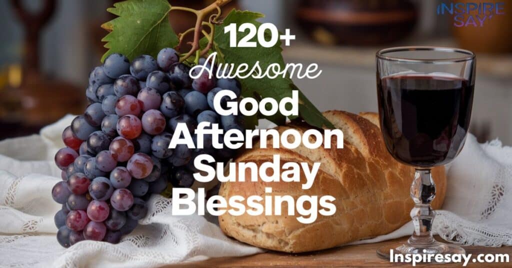 120+ Awesome Good Afternoon Sunday Blessings | A Collection of Unique Quotes