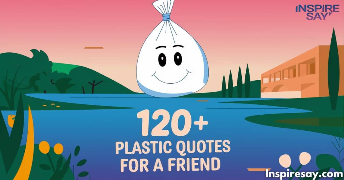 120+ Plastic Quotes for a Friend Navigating Through Shallow Bonds with Wisdom