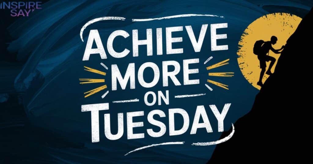 Achieve More on Tuesday