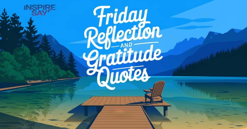 Friday Reflection and Gratitude Quotes