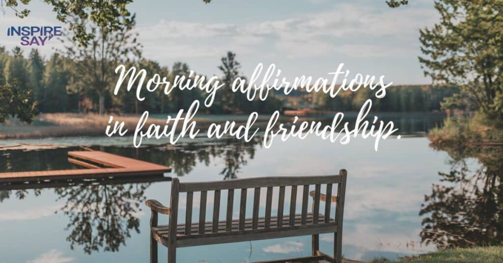 Morning Affirmations in Faith and Friendship