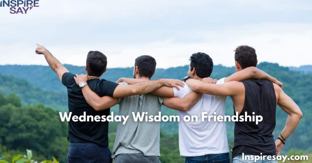 Wednesday Wisdom on Friendship