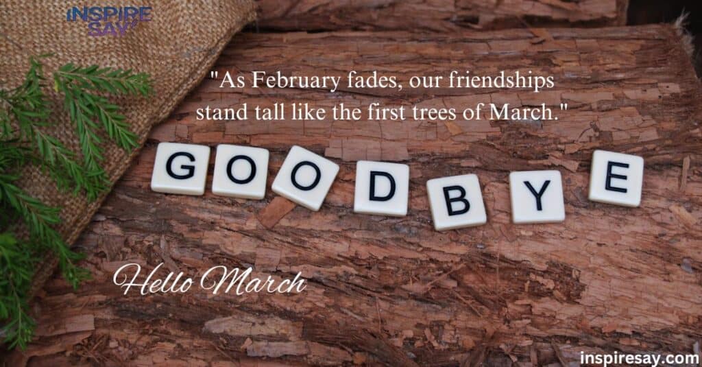 goodbye february hello march quotes funny