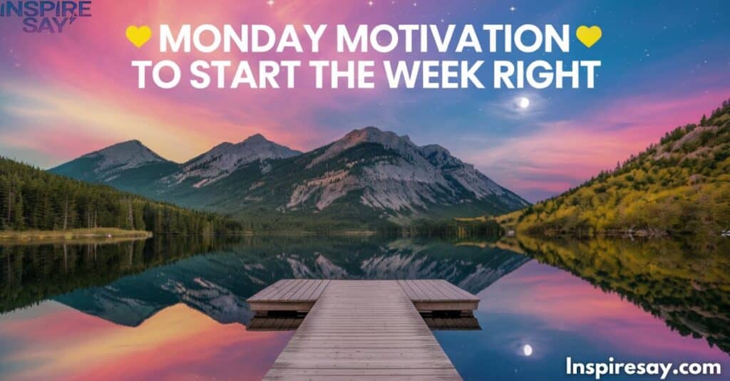 Monday Motivation to Start the Week Right