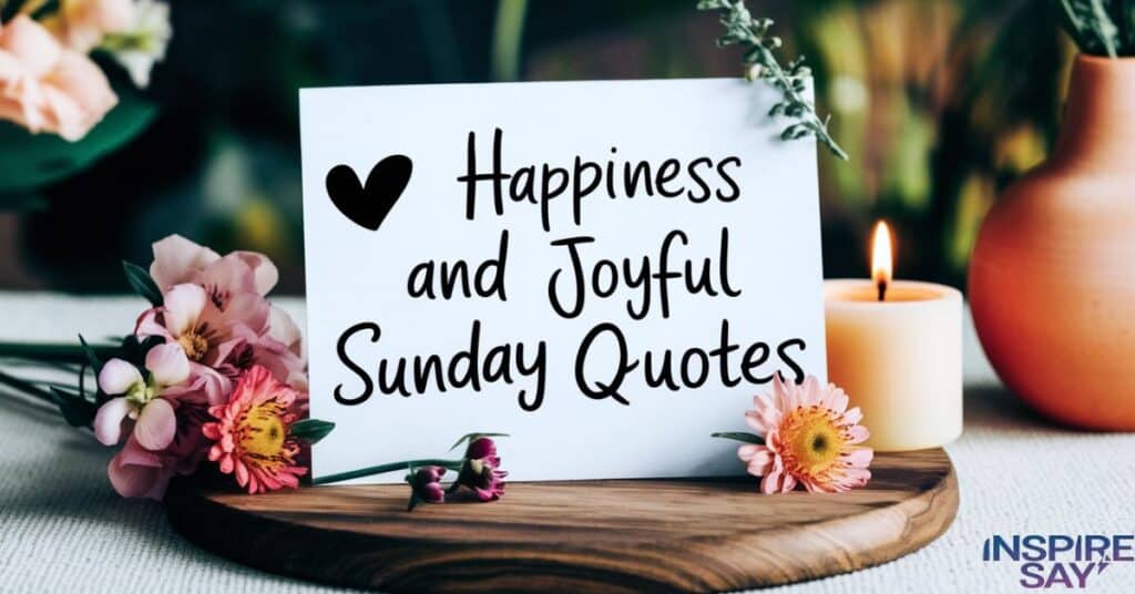 😊 Happiness and Joyful Sunday Quotes 😊