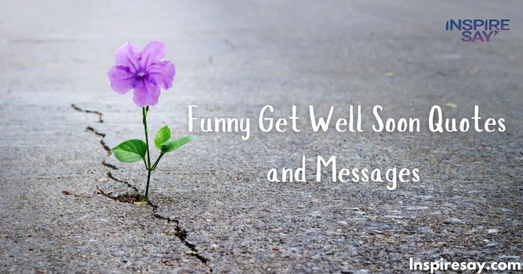 Top 220 Most Funny Get Well Soon Quotes and Messages