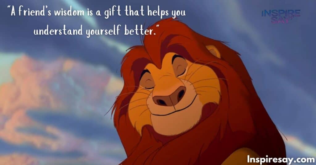 Wisdom from The Lion King: Lessons in Friendship and Growth 🌱