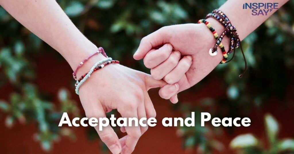 Acceptance and Peace