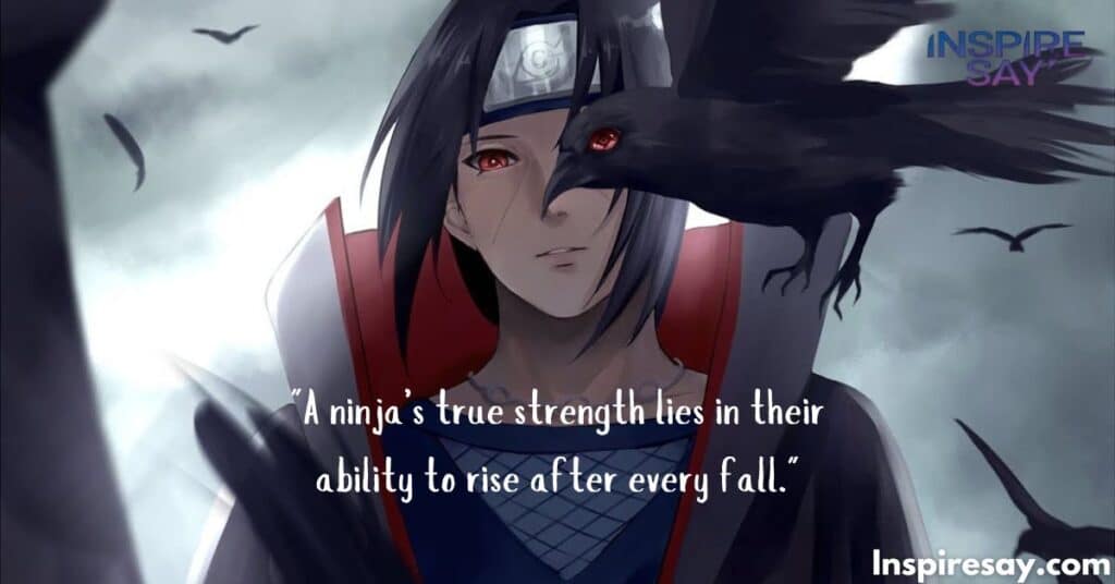 Inspirational Naruto Quotes Influenced by Itachi Uchiha