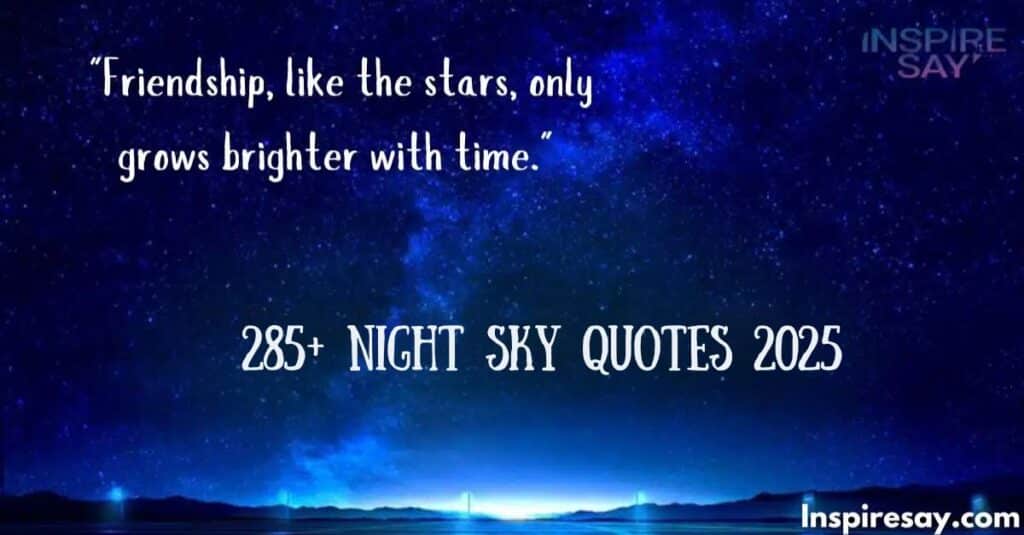 Night Sky Quotes