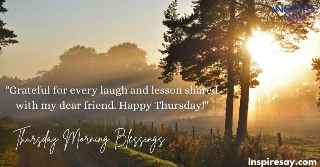 Thursday Morning Blessings