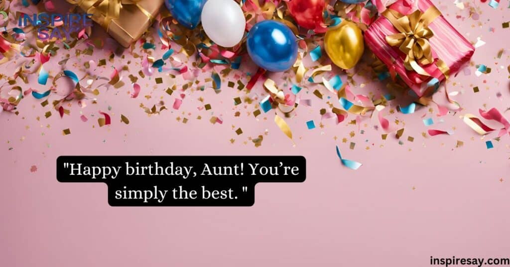 happy birthday aunt quotes