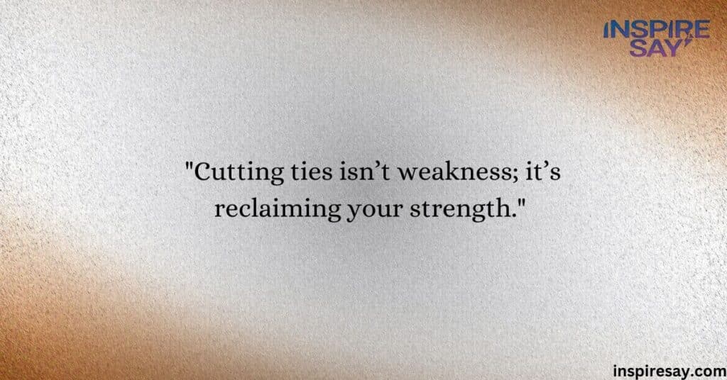 sometimes cutting people off quotes