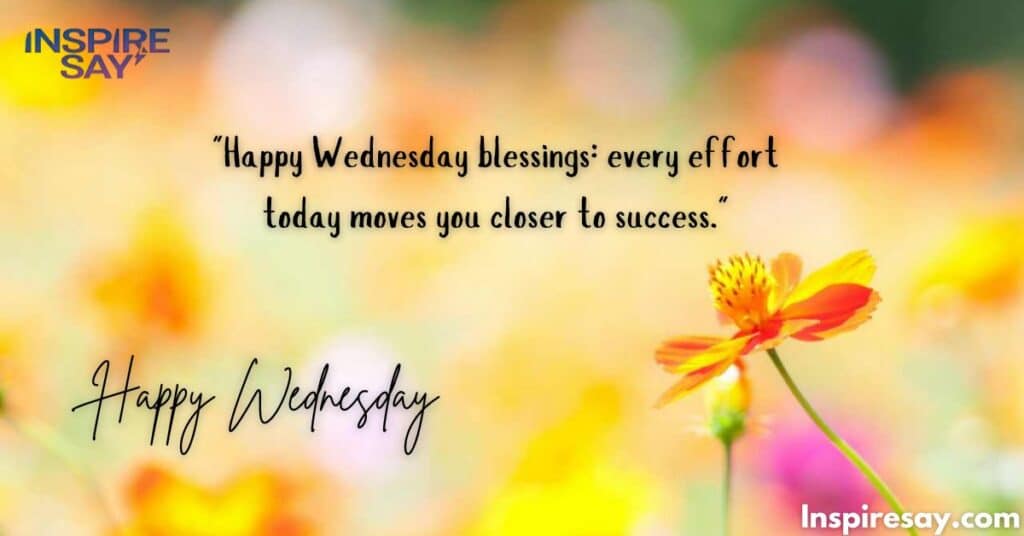 Wednesday Success and Achievement